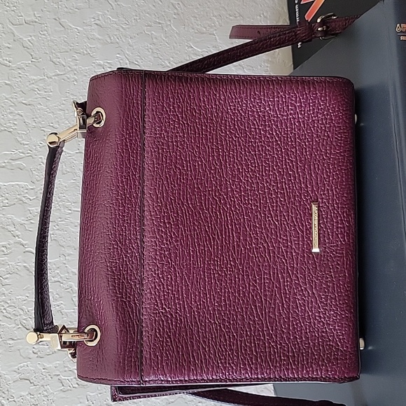 Rebecca Minkoff Paris pochette top handle crossbody handbag - Picture 3 of 8